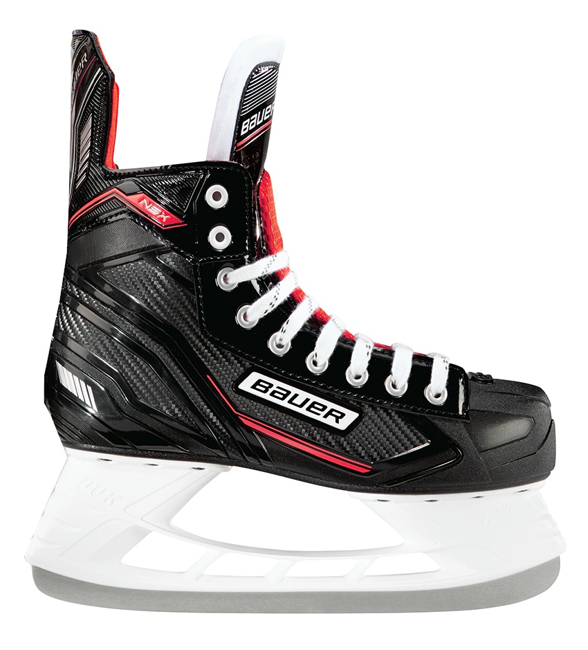 Bauer Ice Hockey Skates NSX Skate Unisex Black/red - Internet-Toys